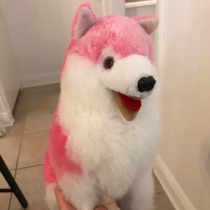 Dog/Wolf 🐺 stuffed animal made from alpaca fiber